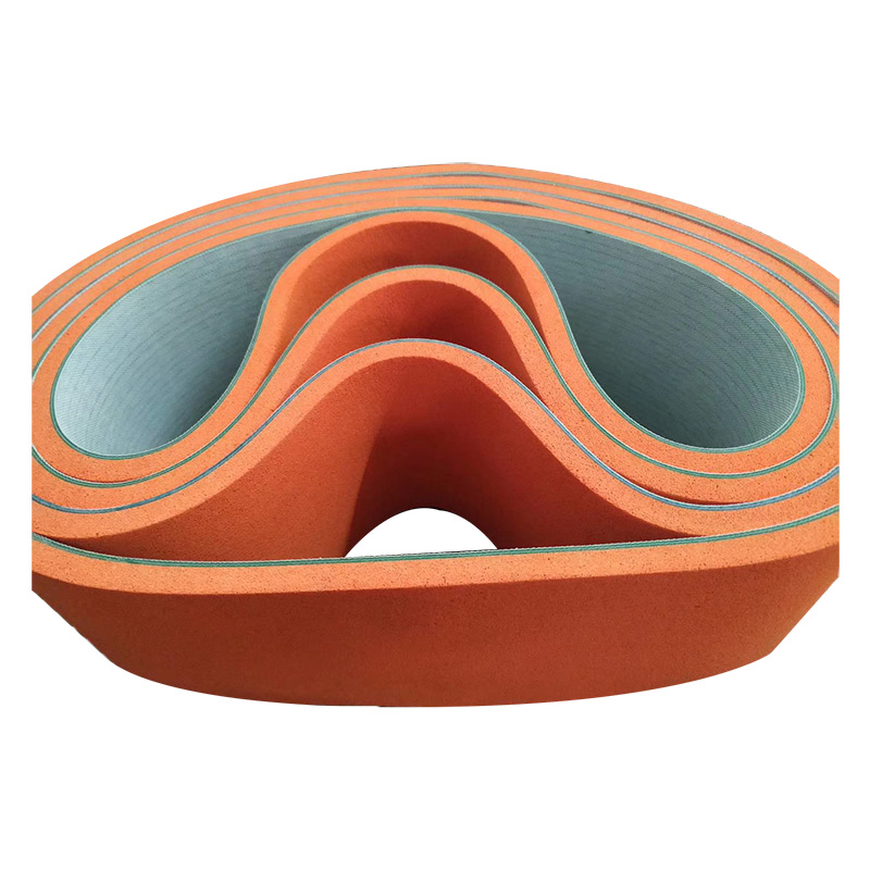 工业皮带输送带同步带加发泡海绵红胶等