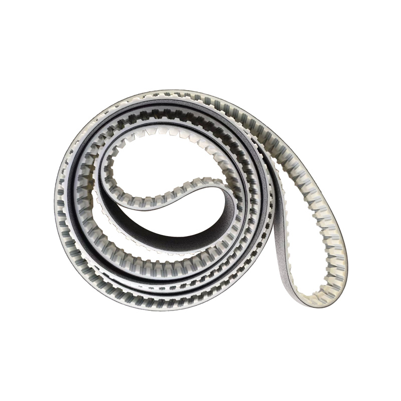 PU聚氨酯同步带 85HK13*8导条 加2mm灰色低温毛毡 耐磨防滑输送带