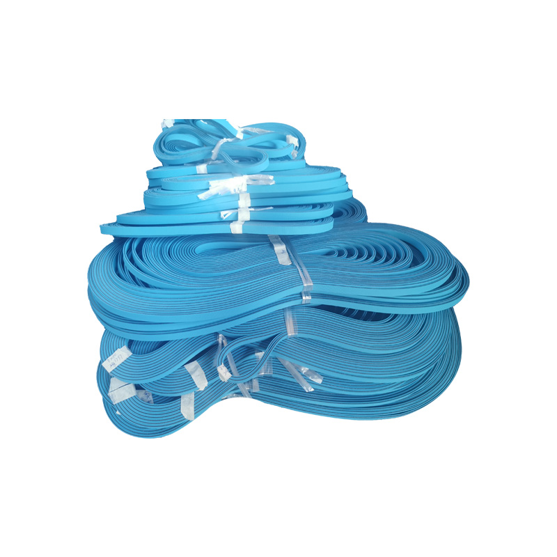 双面蓝色糊盒机传动带尼龙片基带平面传动带