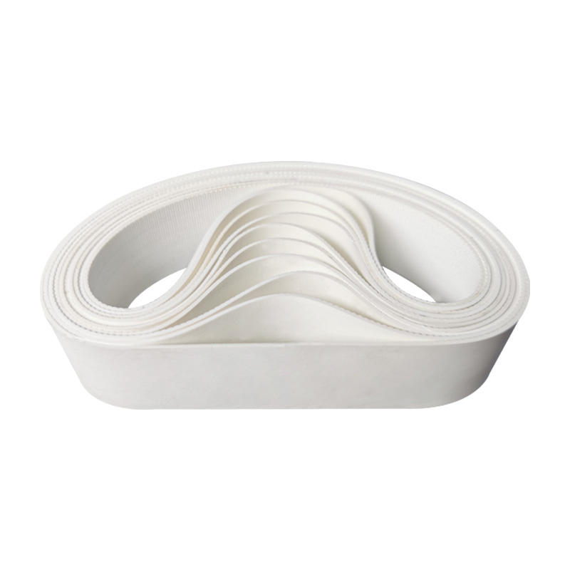 白色弹性皮带弹力带太阳能光伏硅片弹性输送带