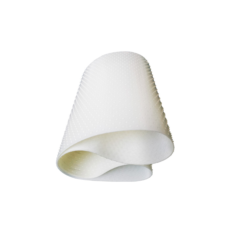 肉类加工小圆点耐磨PU输送带圆订带