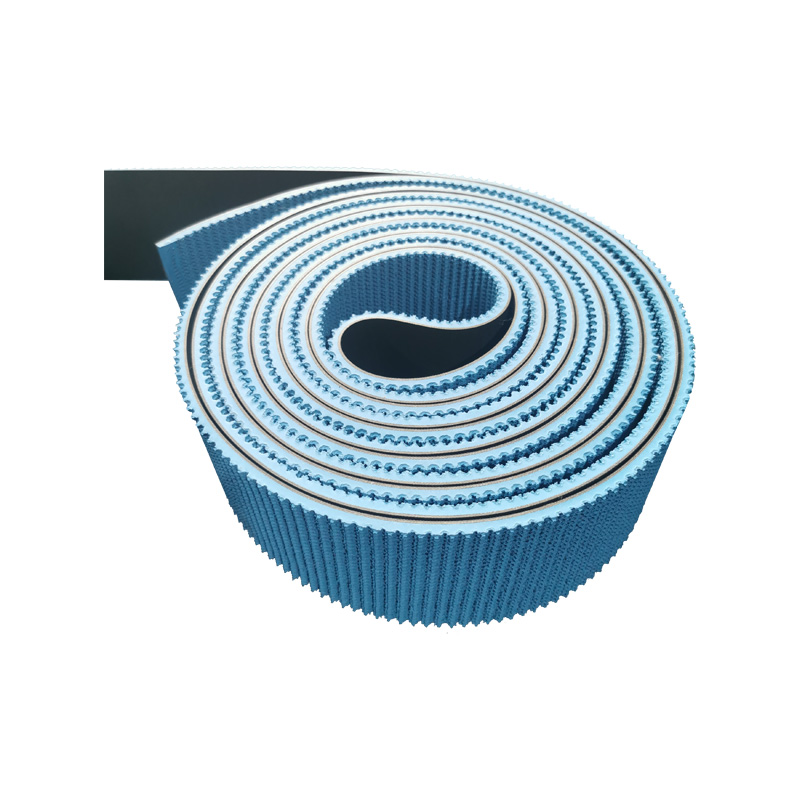蓝色橡胶草纹输送带封箱机皮带耐磨防滑