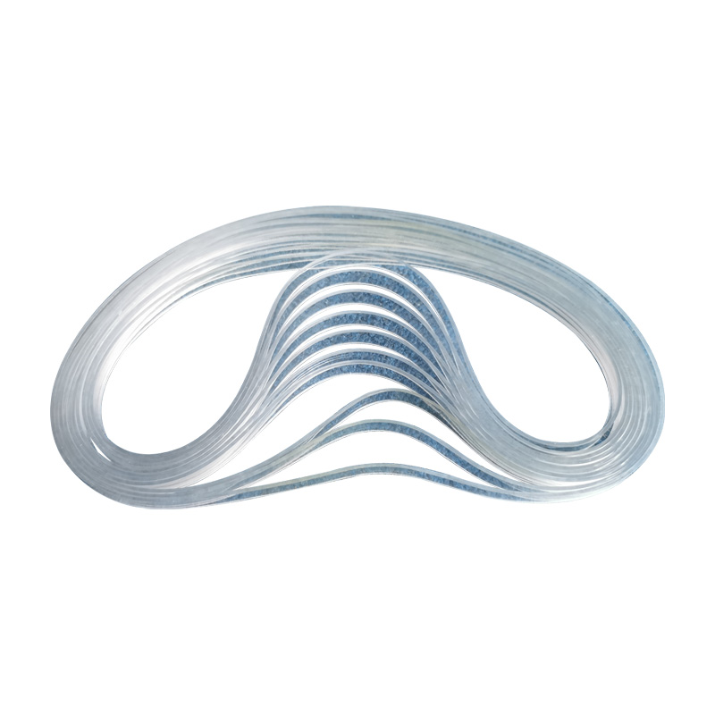 PVC PU透明透光传送带视觉检测机透明输送带