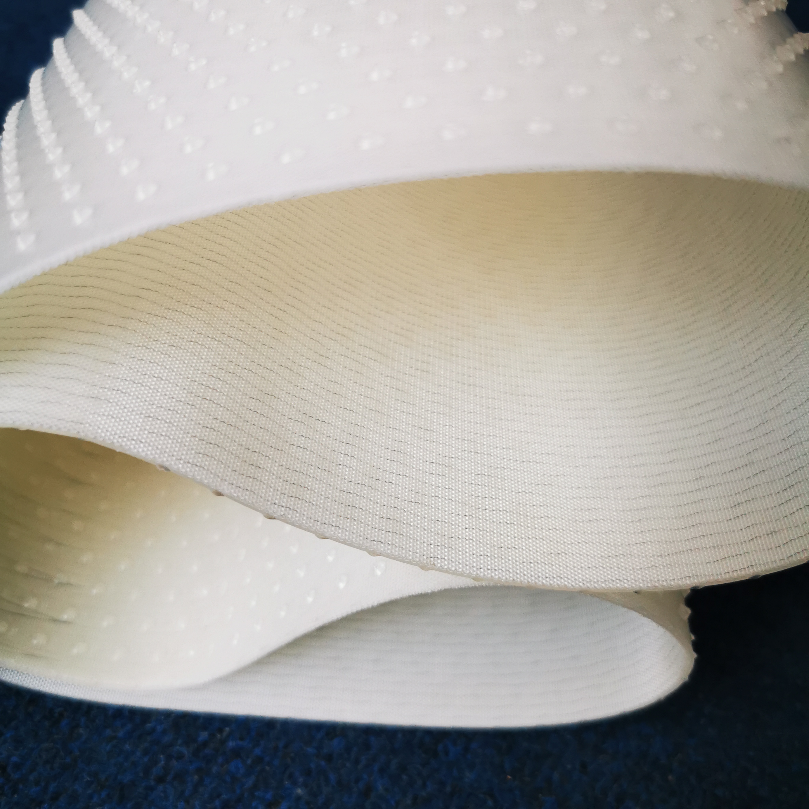 肉类输送带食品输送带PU材质小圆顶输送带